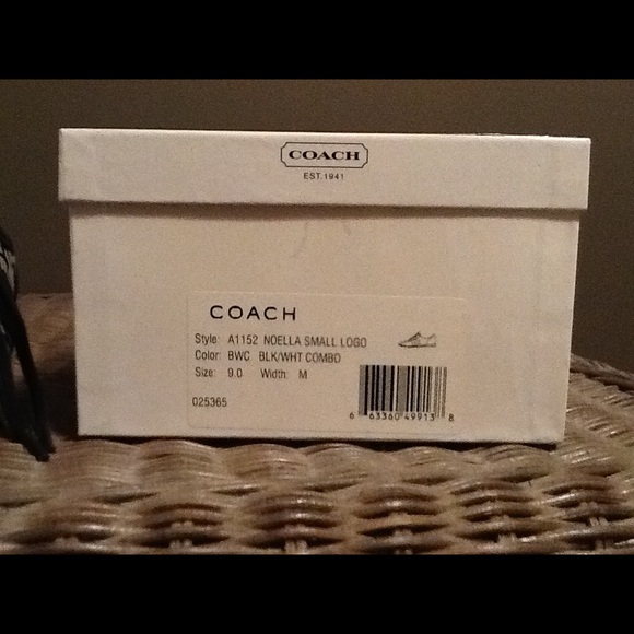 Coach Noella Small Logo Sneakers - Picture 5 of 5